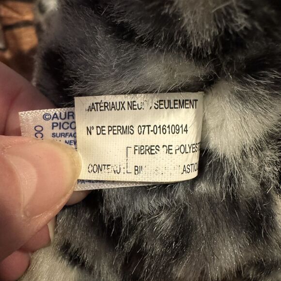 Aurora Snow Leopard Plush Stuffed Animal Toy Realistic Wild Cat Soft Cuddly Gift - Picture 10 of 10